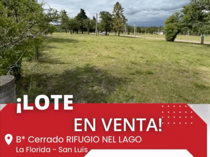 Barrio Cerrado RIFUGIO NEL LAGO - La Florida- Pcia de San Luis